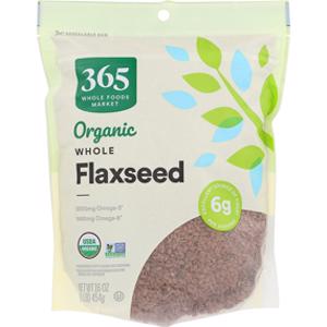 365 Organic Whole Flaxseed