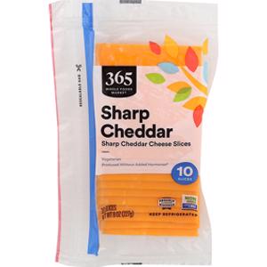 365 Sharp Cheddar Cheese Slices