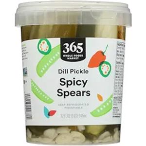 365 Spicy Dill Pickle Spears