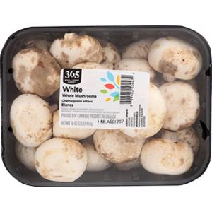 365 Whole White Mushrooms