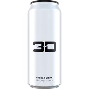 3D White Energy Drink