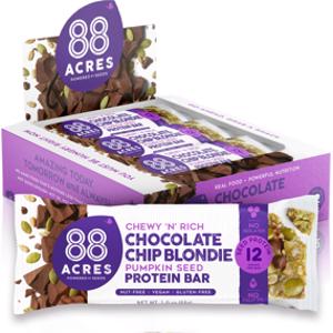88 Acres Chocolate Chip Blondie Protein Bar