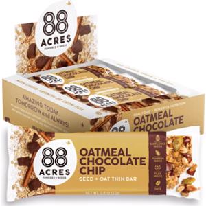 88 Acres Oatmeal Chocolate Chip Seed & Oat Bars