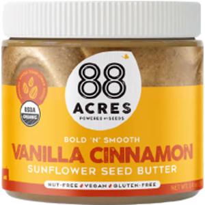 88 Acres Vanilla Cinnamon Sunflower Seed Butter