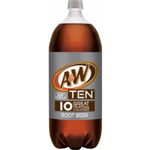 A&W Ten Root Beer Soda