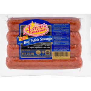 Aaron's Best Beef Polish Sausage