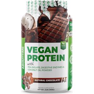AboutTime Chocolate Vegan Protein Powder
