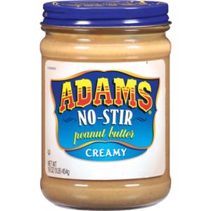 Adams No-Stir Creamy Peanut Butter
