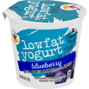 Ahold Lowfat Blueberry Yogurt