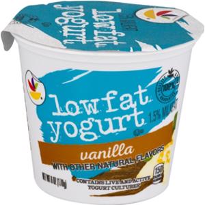 Ahold Lowfat Vanilla Yogurt