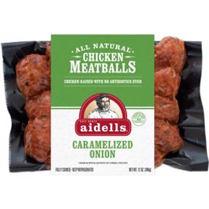 Aidells Carmelized Onion Chicken Meatballs