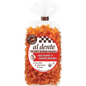 Al Dente Red Lentil Sweet Potato Pasta