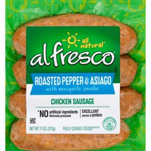 Al Fresco Roasted Pepper & Asiago Chicken Sausage