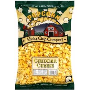 Alaska Chip Company Cheddar Cheese Popcorn