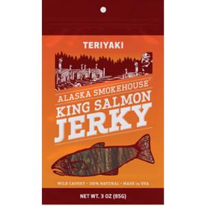 Alaska Smokehouse Teriyaki King Salmon Jerky