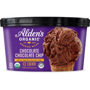 Alden's Organic Chocolate Chocolate Chip Ice Cream