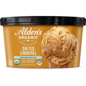 Alden's Organic Salted Caramel Ice Cream