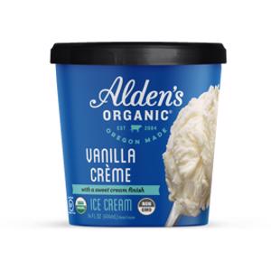 Alden's Organic Vanilla Creme Ice Cream