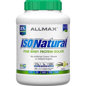 AllMax IsoNatural Vanilla Protein Isolate