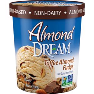 Almond Dream Toffee Almond Fudge Non-Dairy Frozen Dessert
