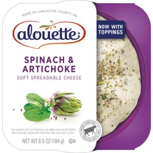 Alouette Spinach & Artichoke Soft Spreadable Cheese