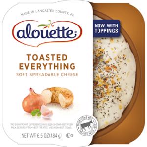 Alouette Toasted Everything Soft Spreadable Cheese