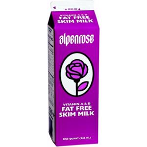 Alpenrose Fat Free Skim Milk