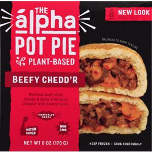 Alpha Foods Beefy Cheddar Plant-Based Pot Pie