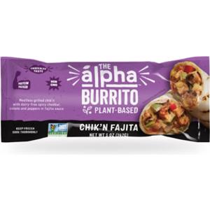 Alpha Foods Chick'n Fajita Burrito