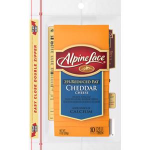 Alpine Lace Sliced Cheddar Cheese
