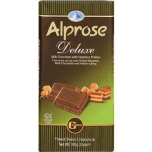 Alprose Milk Chocolate Bar w/ Hazelnut Praline