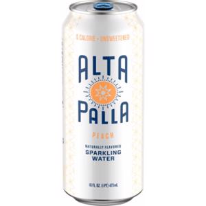 Alta Palla Peach Sparkling Water