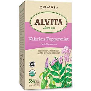Alvita Organic Valerian-Peppermint Tea