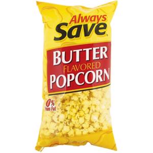 Always Save Butter Popcorn