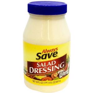 Always Save Creamy Dressing