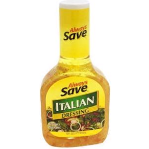 Always Save Italian Dressing