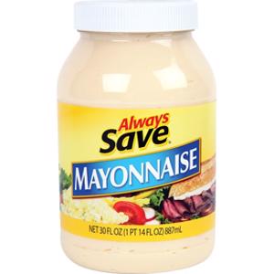 Always Save Mayonnaise