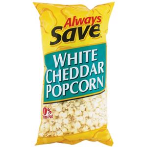 Always Save White Cheddar Popcorn