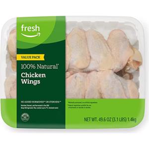 Amazon Fresh 100% Natural Chicken Wings