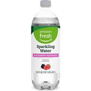 Amazon Fresh Blackberry Raspberry Sparkling Water