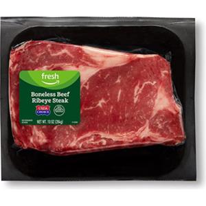 Amazon Fresh Boneless Beef Ribeye Steak