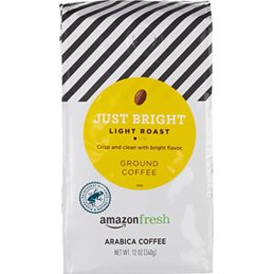 Amazon Fresh Just Bright Light Roast Ground Coffee