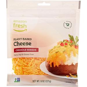Amazon Fresh Plant-Based Cheddar Shreds