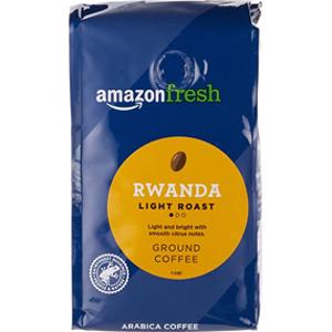 Amazon Fresh Rwanda Light Roast Ground Coffee