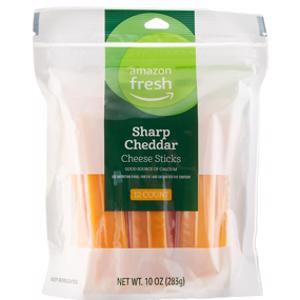 Amazon Fresh Sharp Cheddar Cheese Sticks