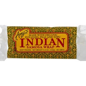 Amy's Indian Samosa Wrap