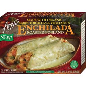 Amy's Roasted Poblano Enchilada