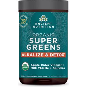 Ancient Nutrition Organic SuperGreens Alkalize & Detox