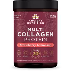 Ancient Nutrition Strawberry Lemonade Multi Collagen Protein