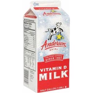 Anderson Dairy Vitamin D Whole Milk